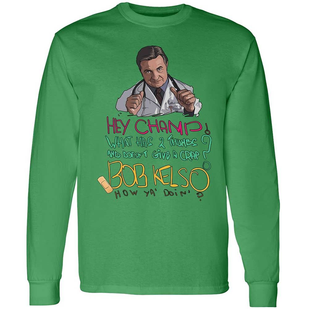 Long Sleeve T-Shirt - UV5NNMCL - Irish Green - 11