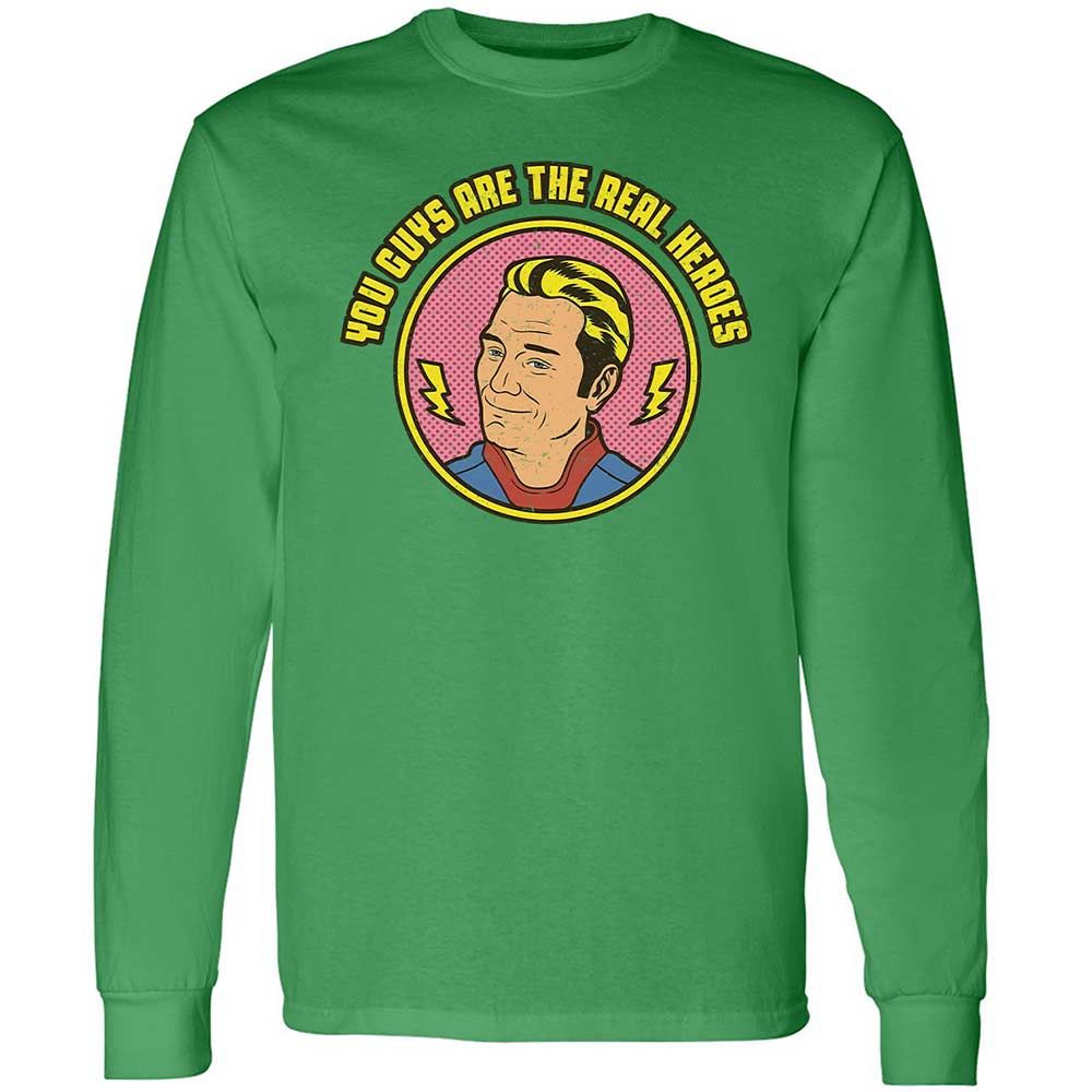 Long Sleeve T-Shirt - FYUMLVCX - Irish Green - 11