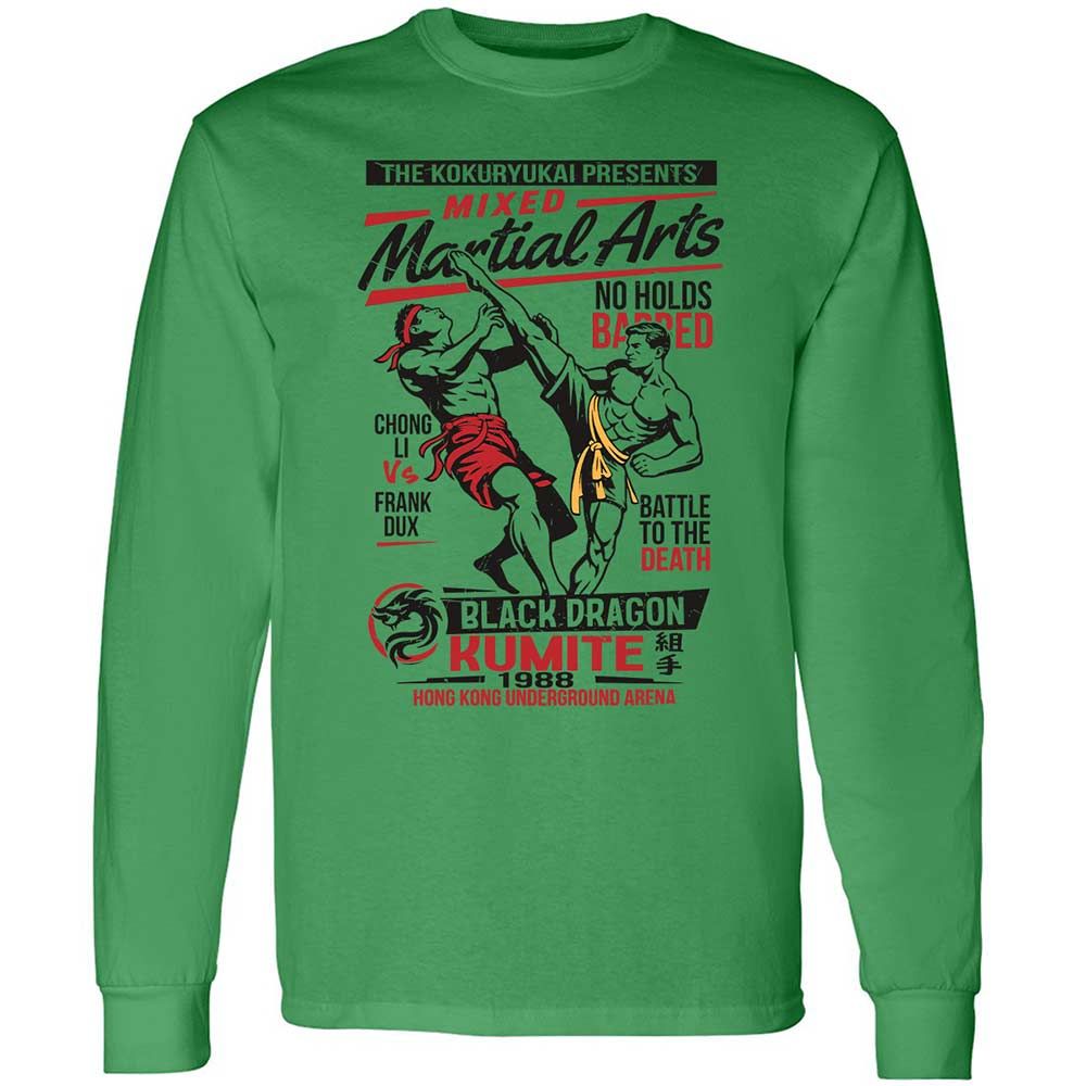 Long Sleeve T-Shirt - 8EVVDK17 - Irish Green - 11