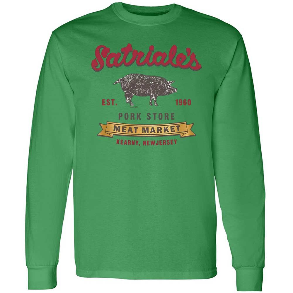 Long Sleeve T-Shirt - 3XE8BPBQ - Irish Green - 11
