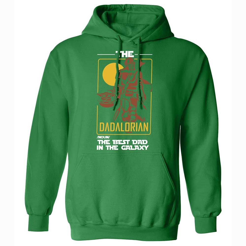 The Dadalorian The Best Dad In The Galaxy - Irish Green - 11
