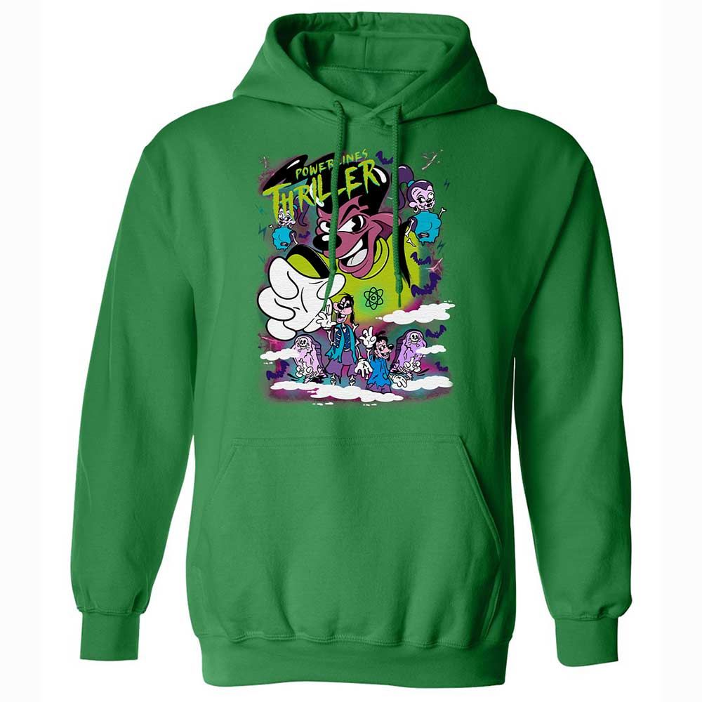 Vintage Pop Cartoon Horror Mashup - Irish Green - 11