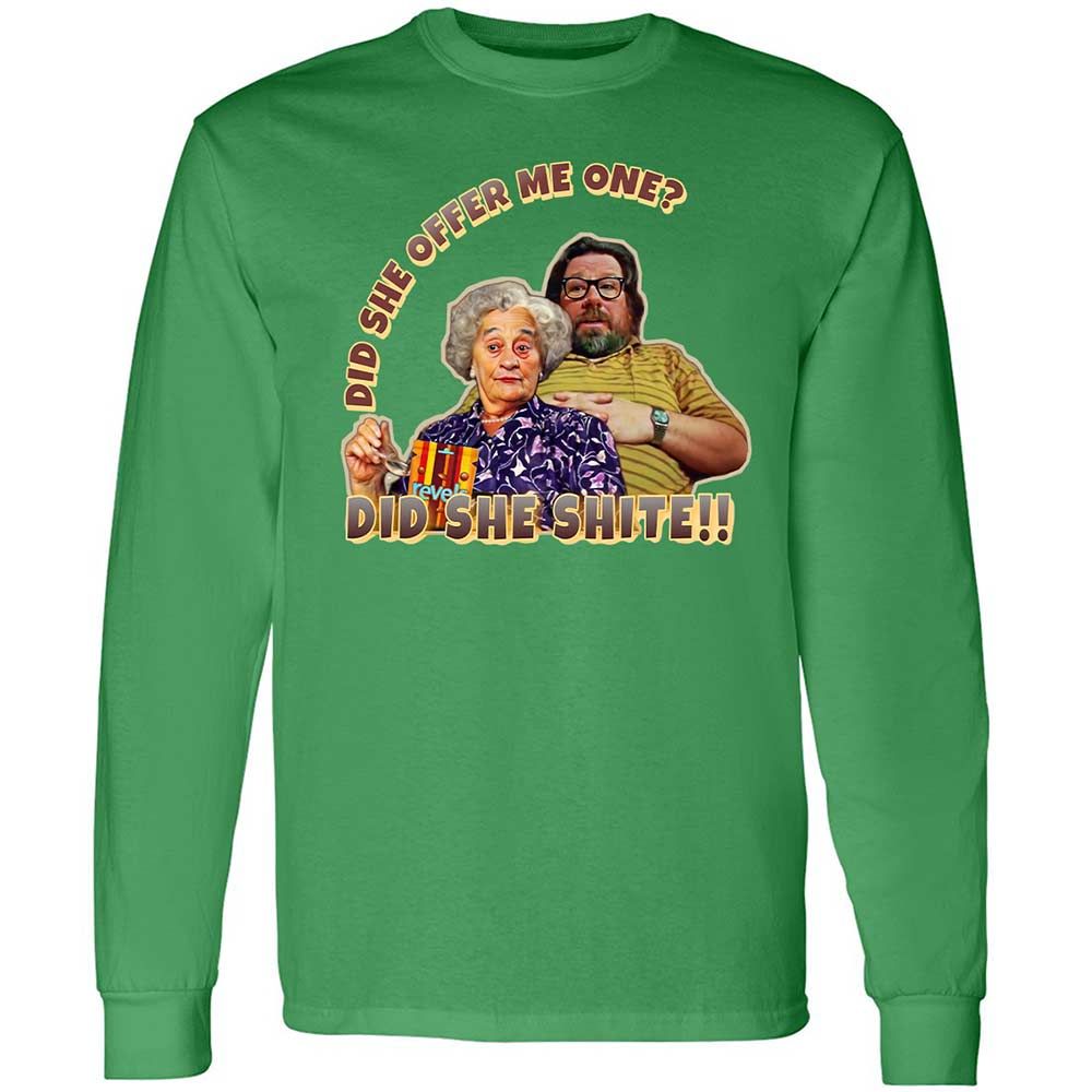 Long Sleeve T-Shirt - 1E3EXNDV - Irish Green - 11