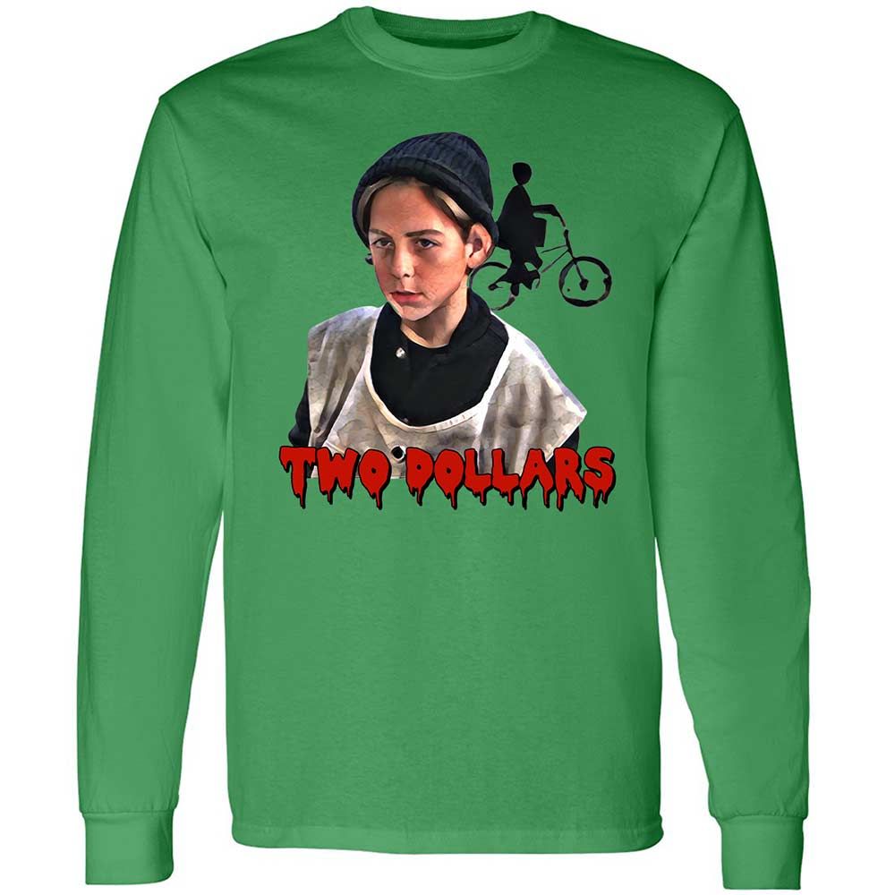 Long Sleeve T-Shirt - BRHNM7R6 - Irish Green - 11