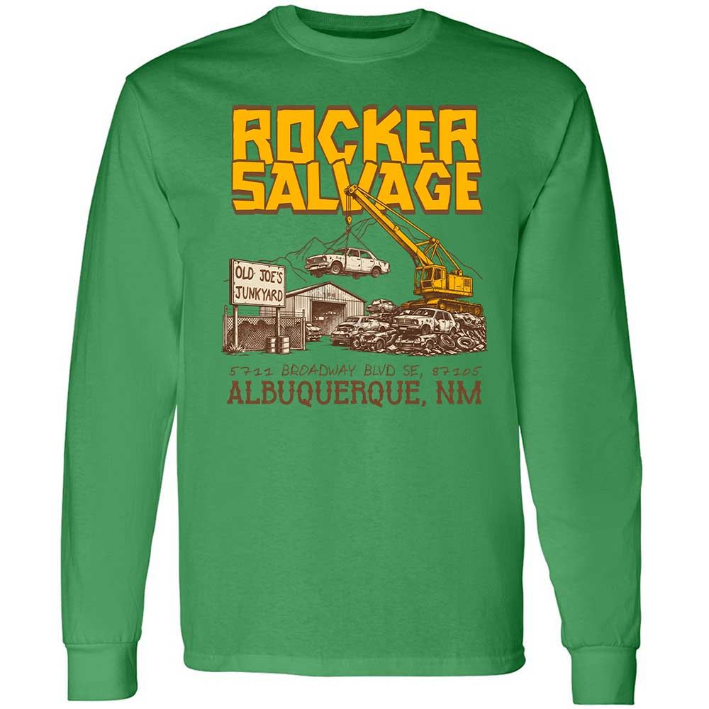 Long Sleeve T-Shirt - 9B49SAX6 - Irish Green - 11