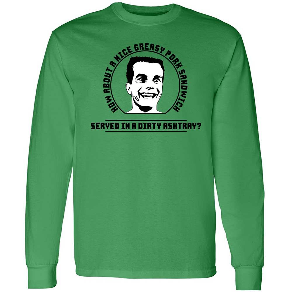Long Sleeve T-Shirt - MZQAFLLB - Irish Green - 11