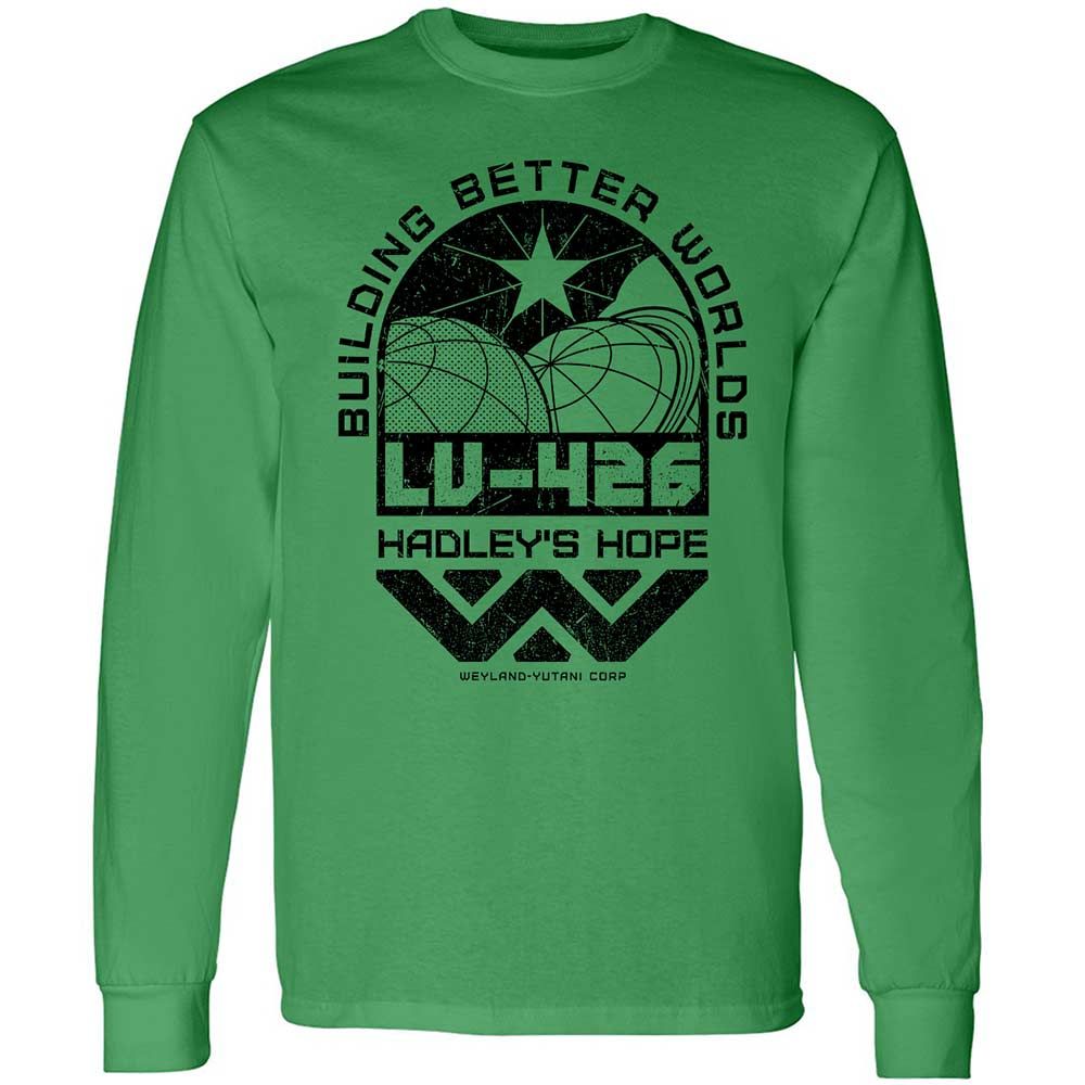 Long Sleeve T-Shirt - NHFJKE58 - Irish Green - 11