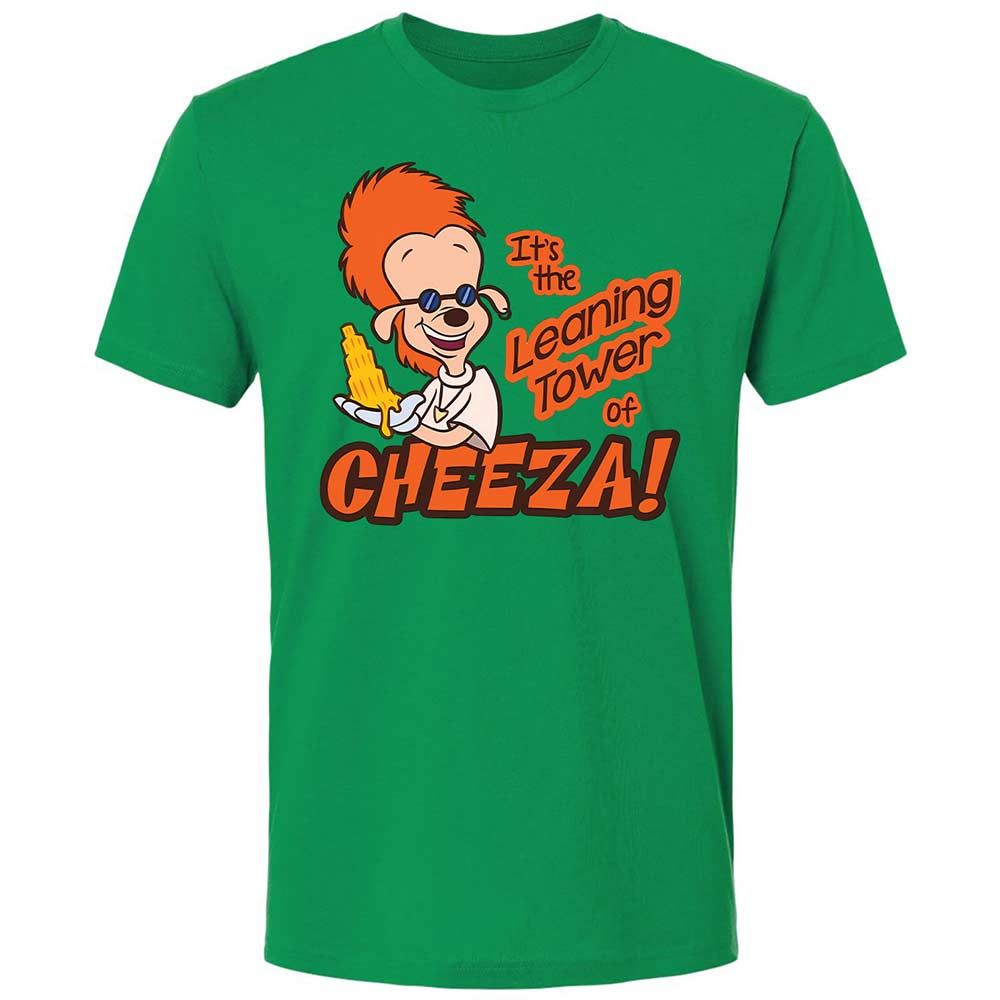 Leaning Tower of Cheeza - Kelly Green - 11