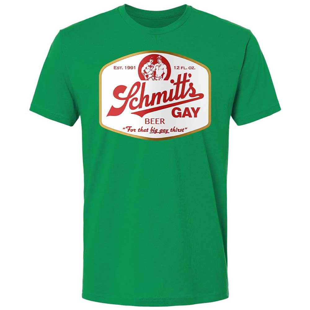Schmitt's Gay Beer - Kelly Green - 11