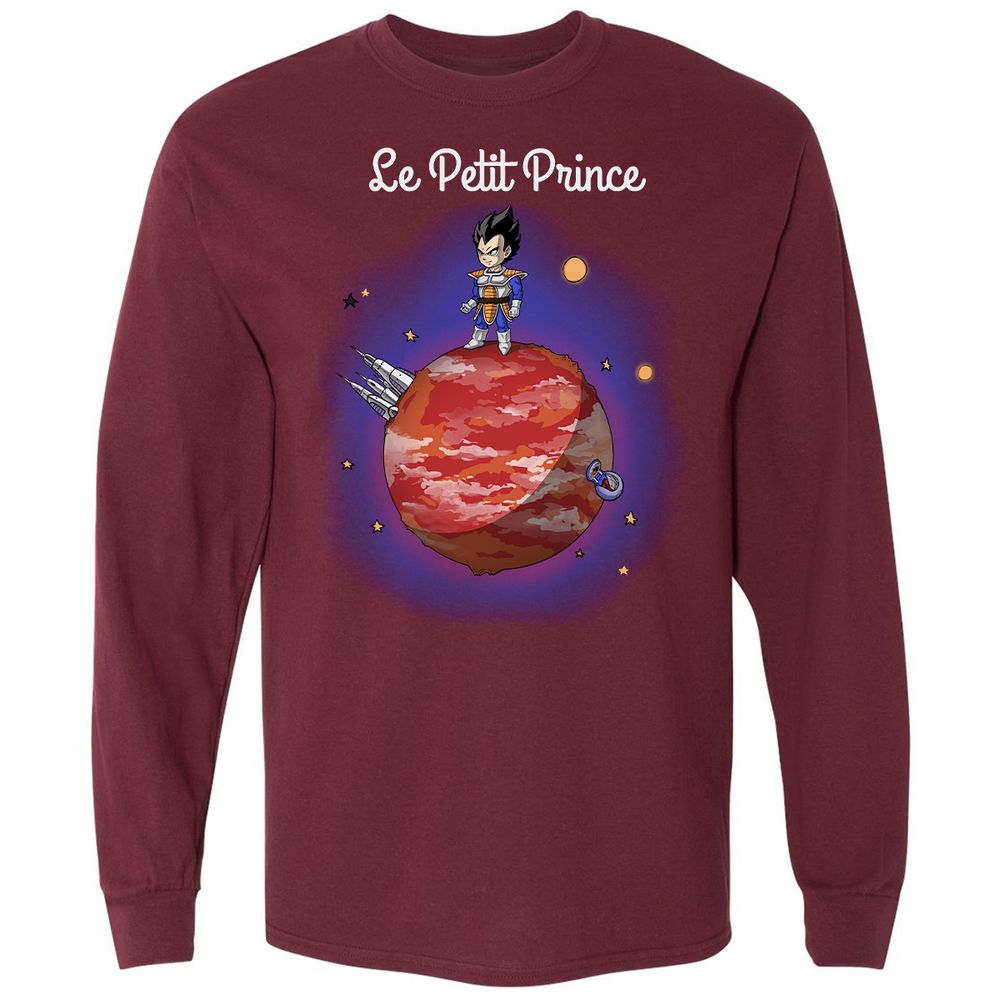 Long Sleeve T-Shirt - E37UUT8U - Maroon - 11