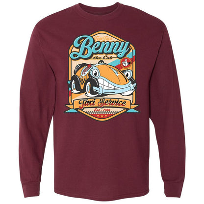 Long Sleeve T-Shirt - HFN53RQ8 - Maroon - 11