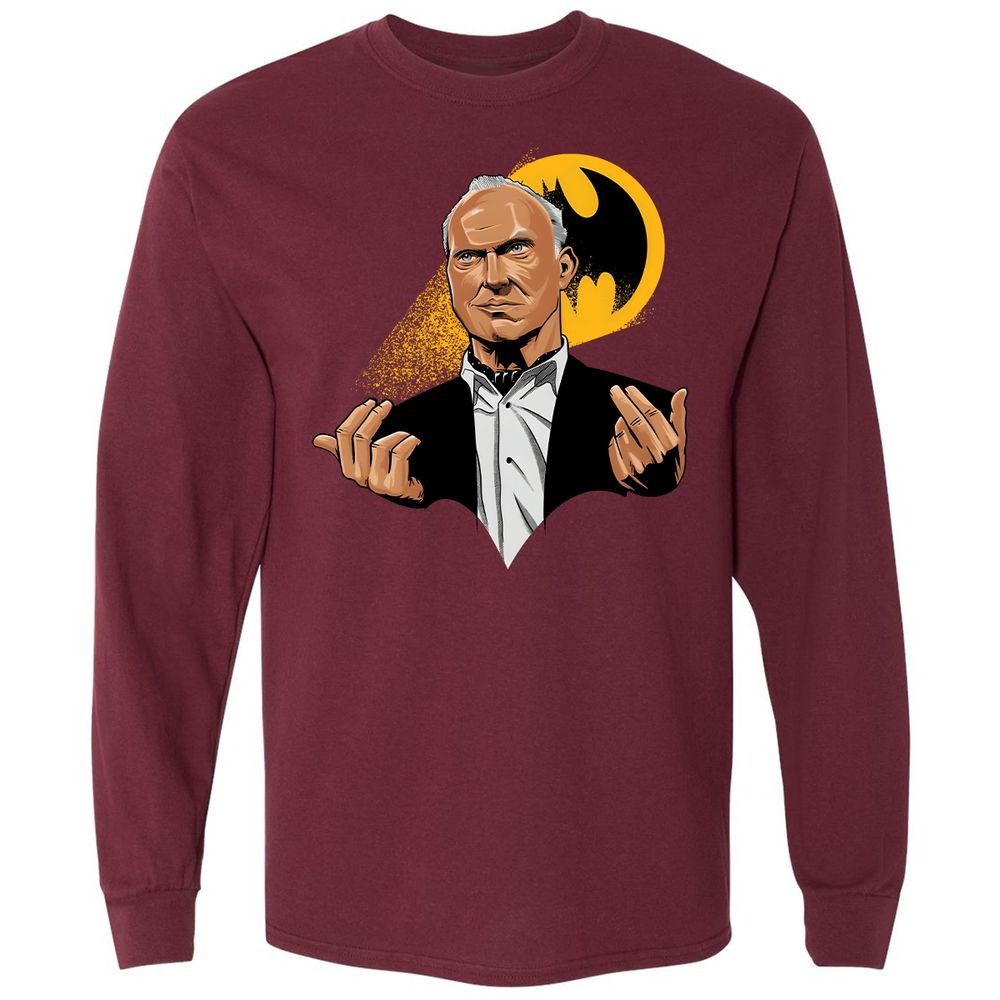 Long Sleeve T-Shirt - LB6HEEKU - Maroon - 11