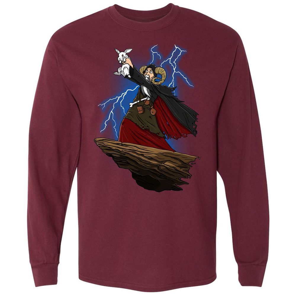 Long Sleeve T-Shirt - RJP3EP7A - Maroon - 11