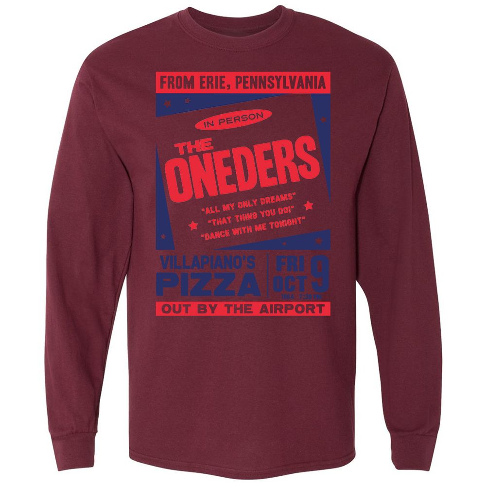 Long Sleeve T-Shirt - 22EKLKSU - Maroon - 11