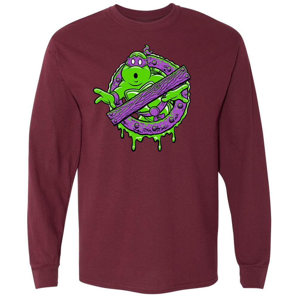 Long Sleeve T-Shirt - MRNG12KY - Maroon - 11