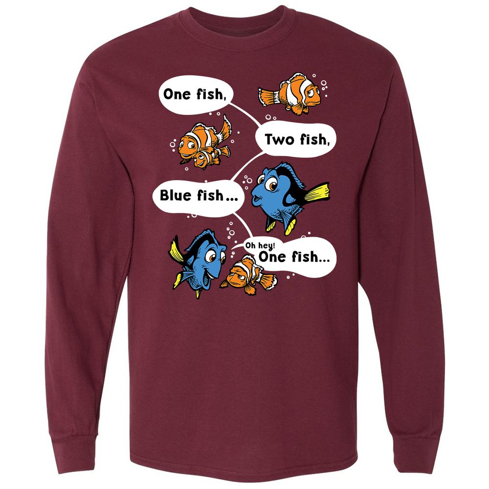 Long Sleeve T-Shirt - APFYGVFB - Maroon - 11