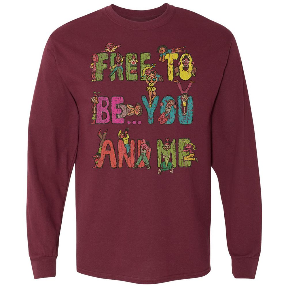 Long Sleeve T-Shirt - Y6ATJYZE - Maroon - 11