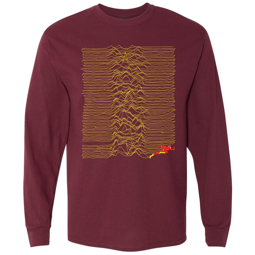 Long Sleeve T-Shirt - T8WCU515 - Maroon - 11