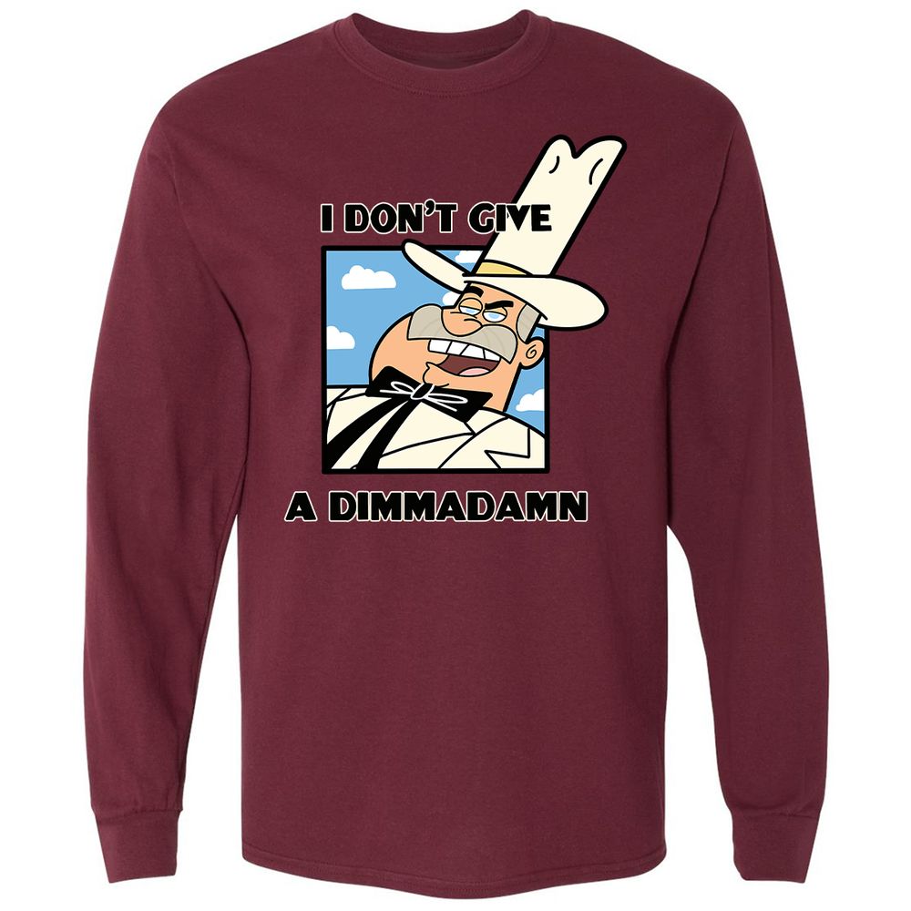 Long Sleeve T-Shirt - DXS3WD1Y - Maroon - 11