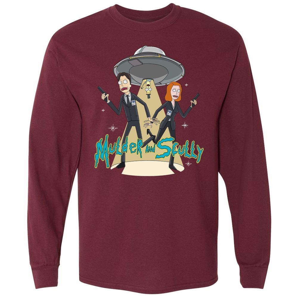 Long Sleeve T-Shirt - LL9NRCJK - Maroon - 11