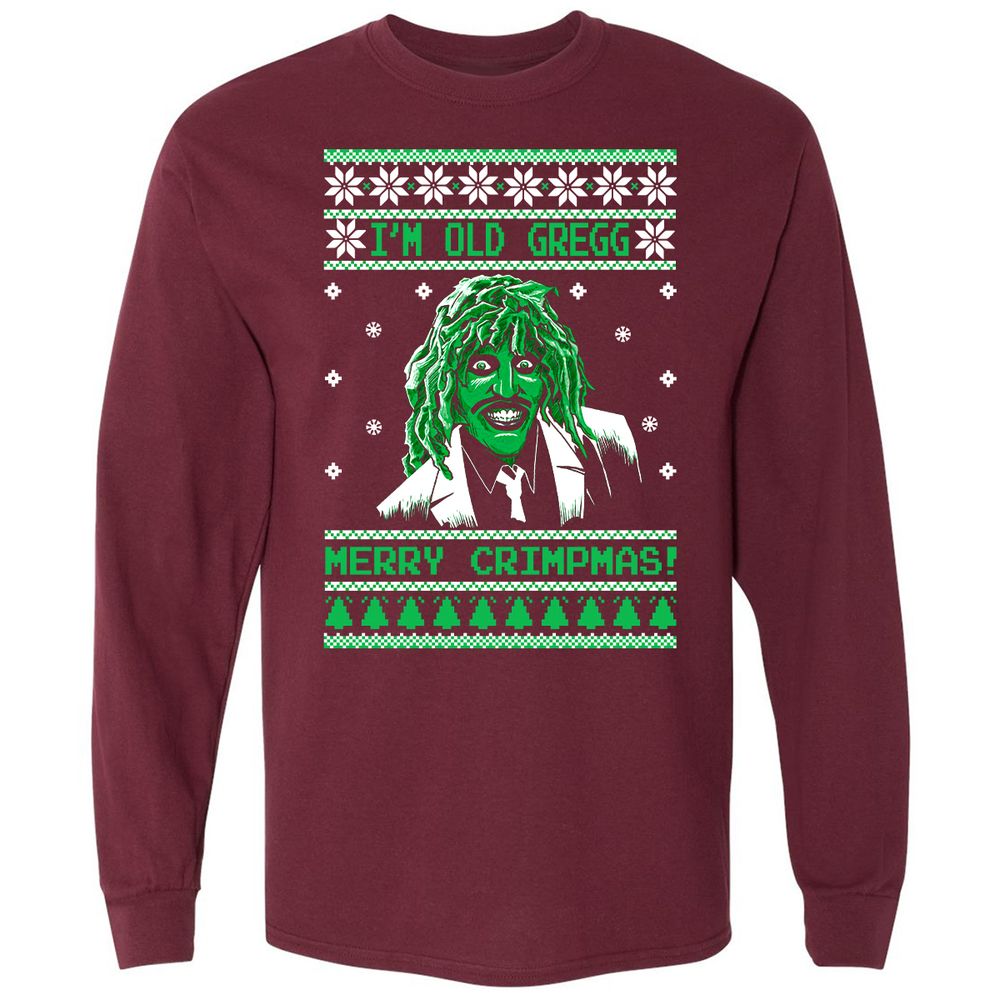 Long Sleeve T-Shirt - Y6DC5ZPH - Maroon - 11