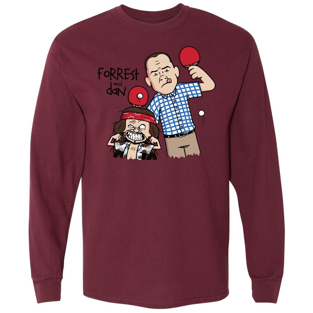 Forrest and Dan - Maroon - 11