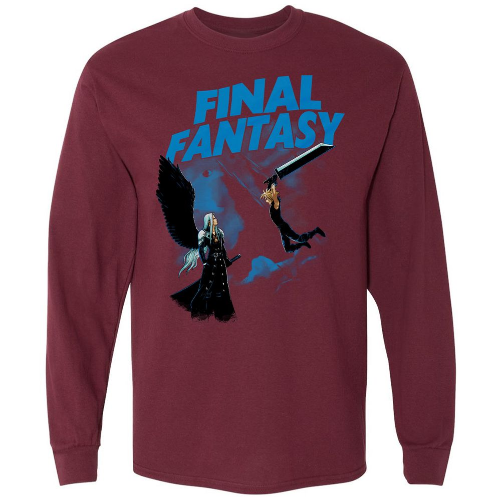 Long Sleeve T-Shirt - C78GQEBX - Maroon - 11