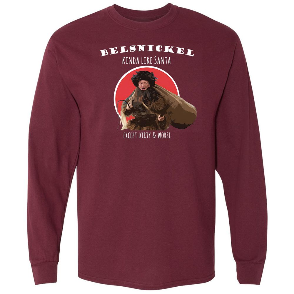 Long Sleeve T-Shirt - ZGZZLW8N - Maroon - 11