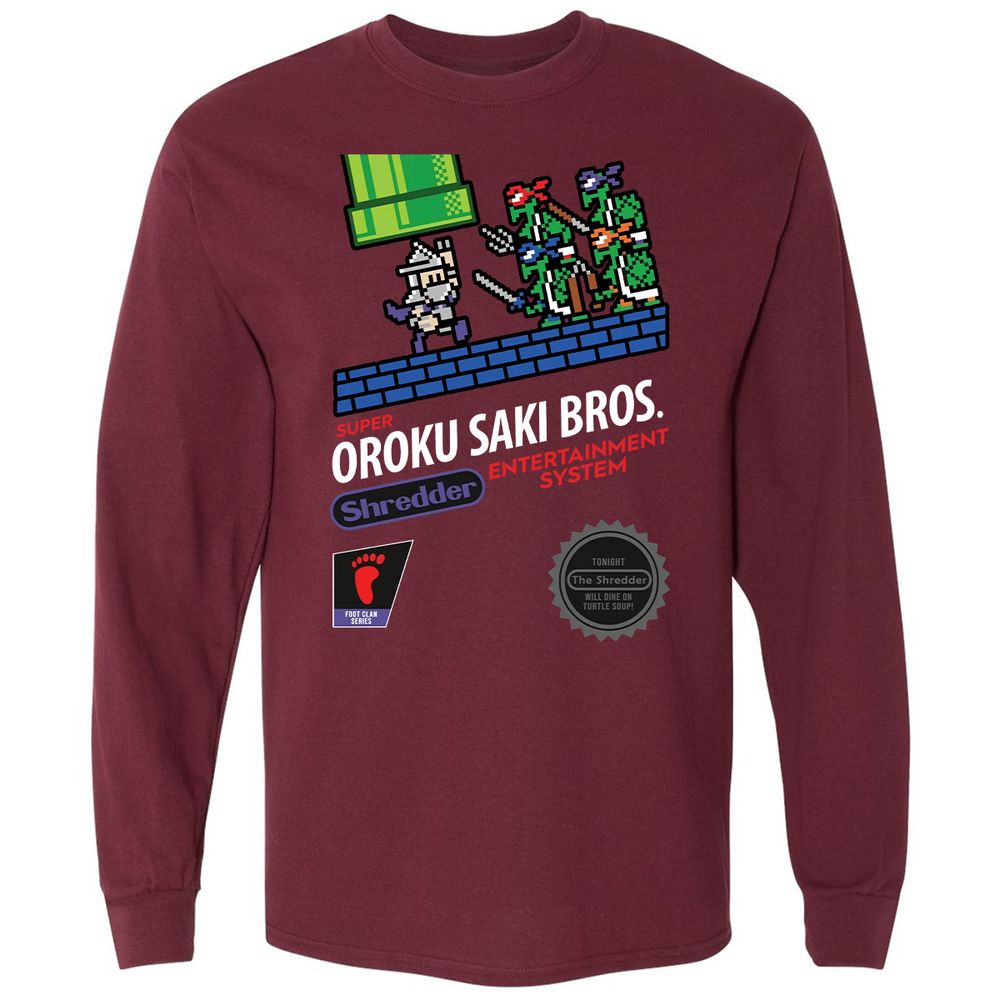 Long Sleeve T-Shirt - 9AUTKKY2 - Maroon - 11