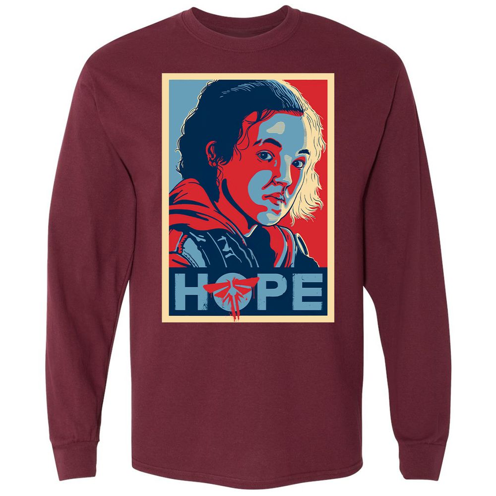 Long Sleeve T-Shirt - CDCGCL4S - Maroon - 11