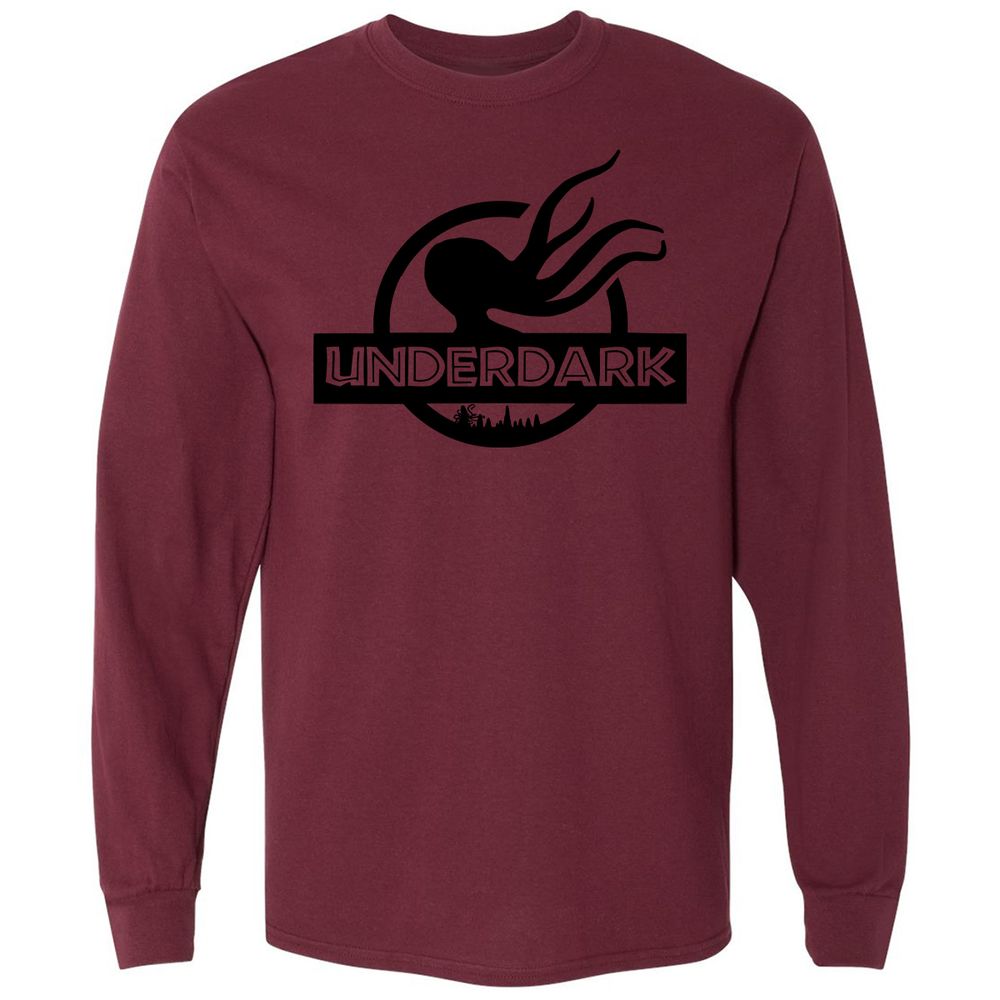 Long Sleeve T-Shirt - RAJ961XL - Maroon - 11