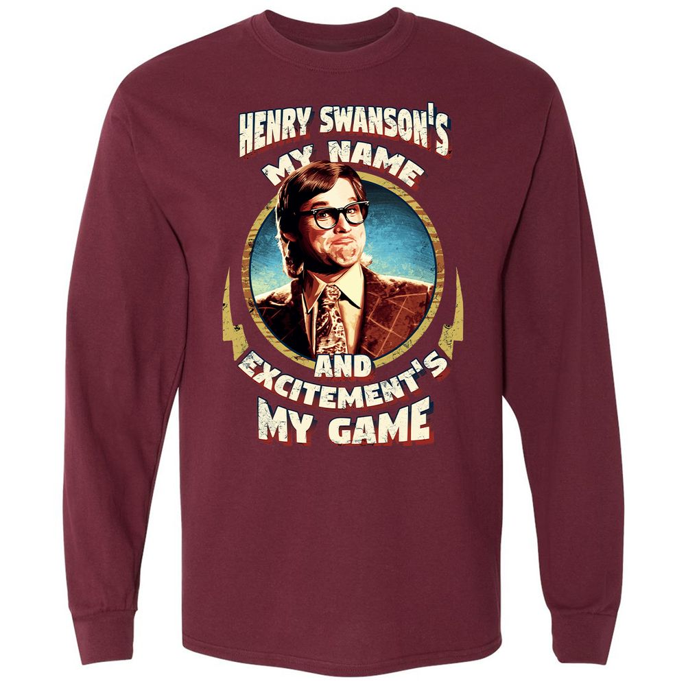 Long Sleeve T-Shirt - N1KFEER1 - Maroon - 11