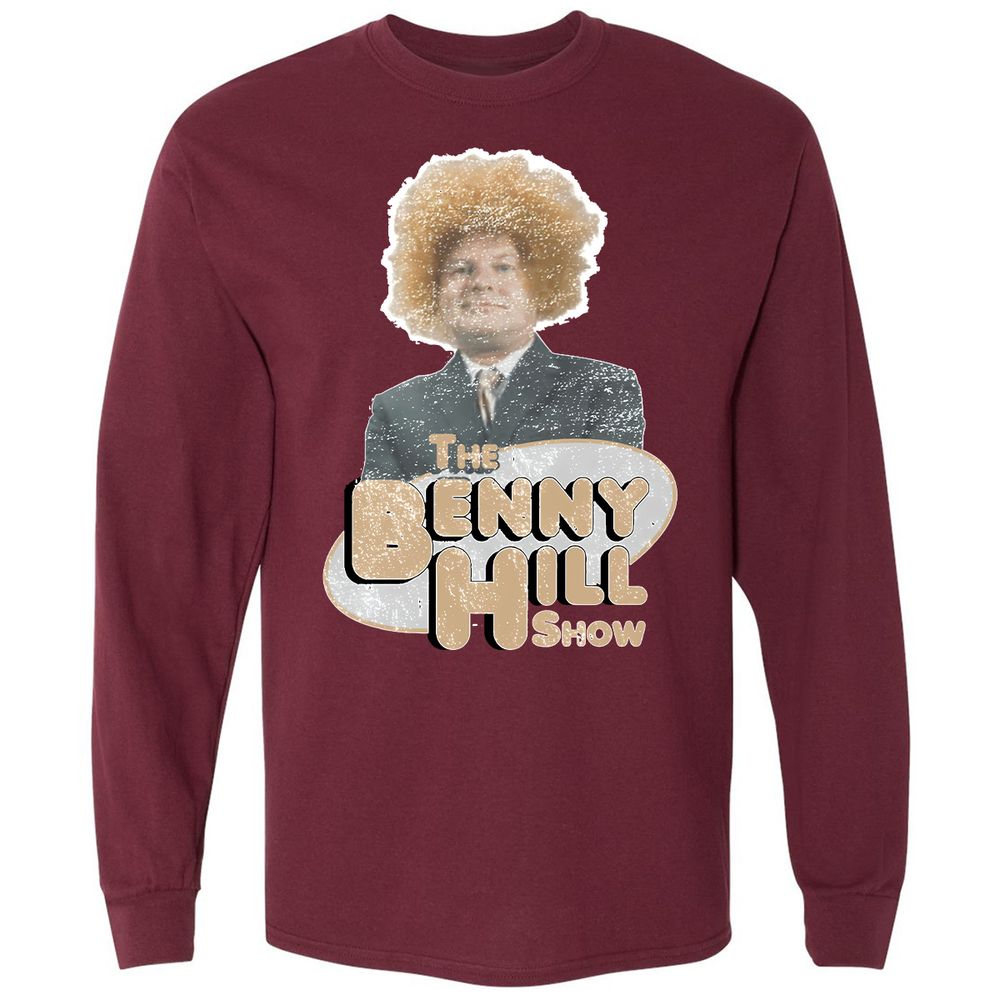 Long Sleeve T-Shirt - 2ZGL5UKP - Maroon - 11