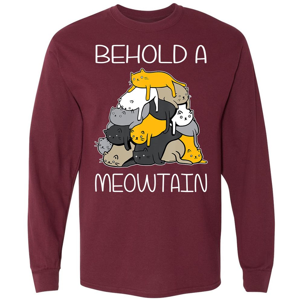 Long Sleeve T-Shirt - CPWWH93B - Maroon - 11