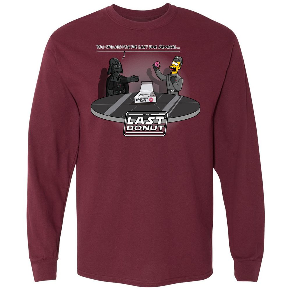 Long Sleeve T-Shirt - 1FRR3ZPP - Maroon - 11