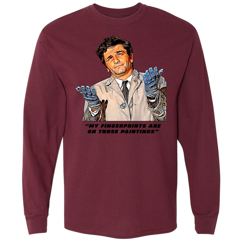 Long Sleeve T-Shirt - 826H4615 - Maroon - 11