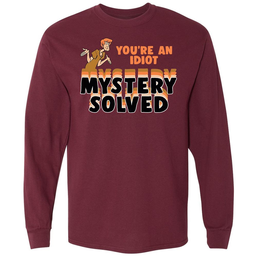 Long Sleeve T-Shirt - 9M3H66MF - Maroon - 11