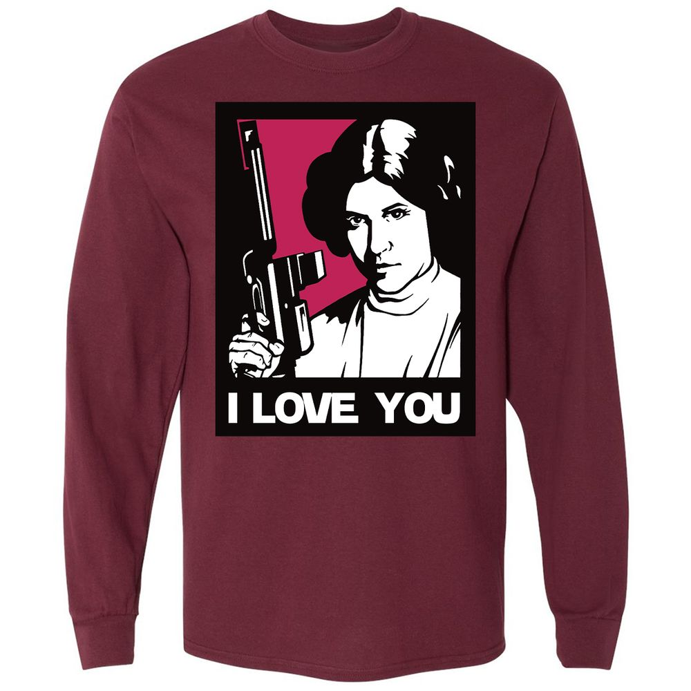 Long Sleeve T-Shirt - 1SQVLHU7 - Maroon - 11