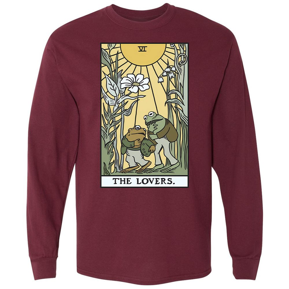 Long Sleeve T-Shirt - DQ73HGAA - Maroon - 11