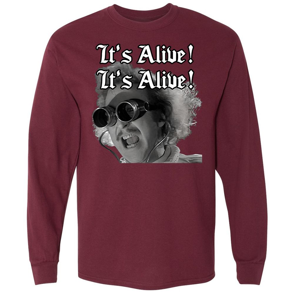 Long Sleeve T-Shirt - HRS592VV - Maroon - 11