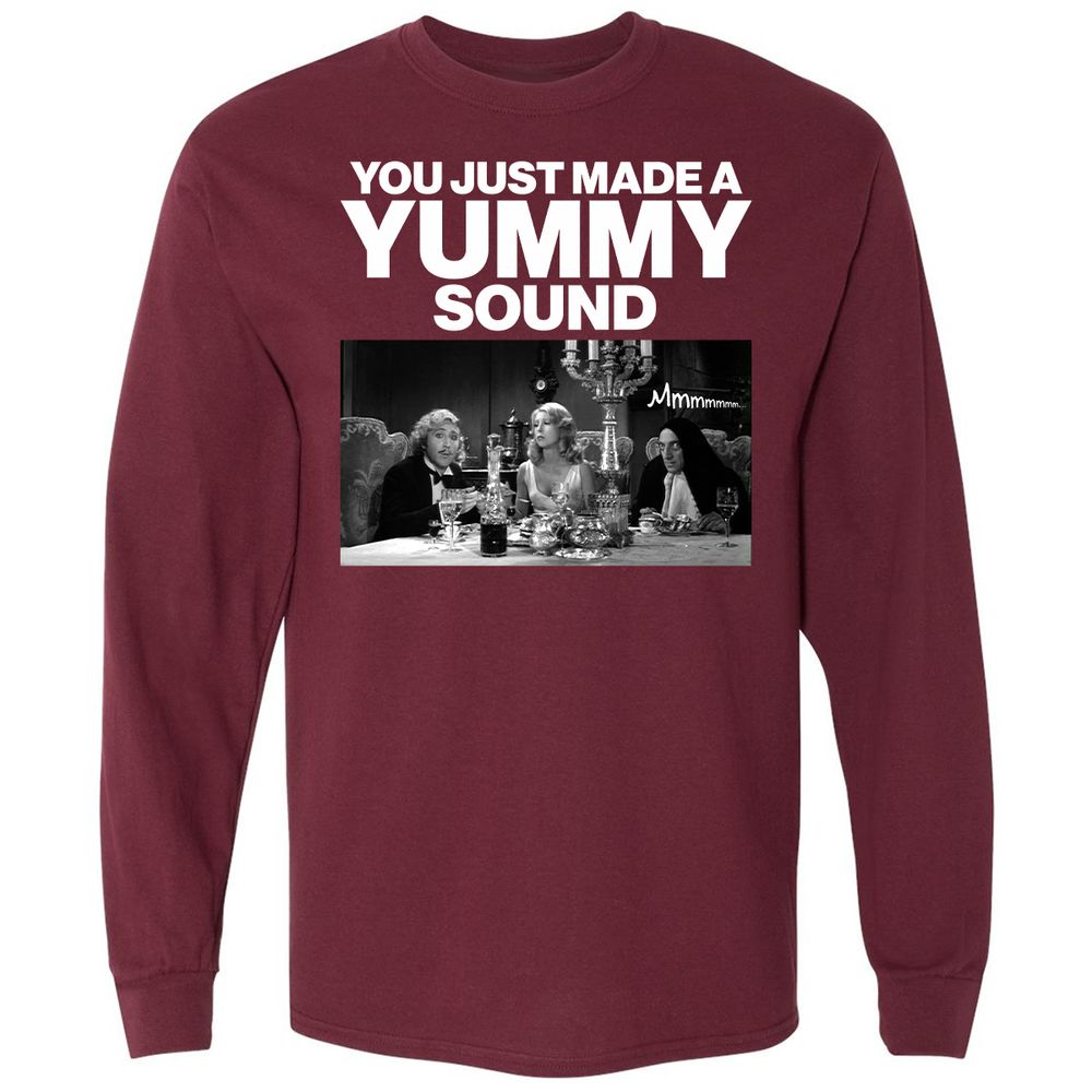 Long Sleeve T-Shirt - RTEEUD8T - Maroon - 11