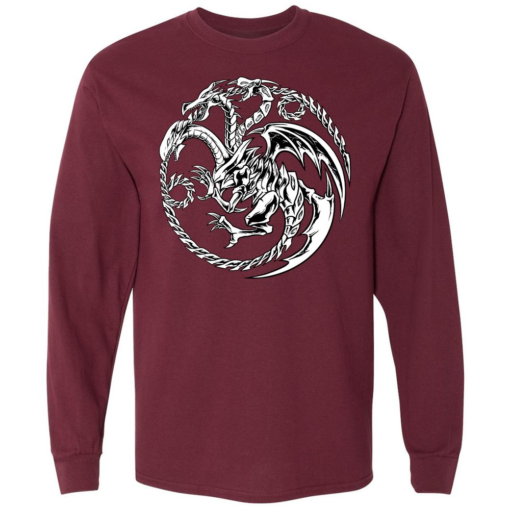 Long Sleeve T-Shirt - NGN985YA - Maroon - 11