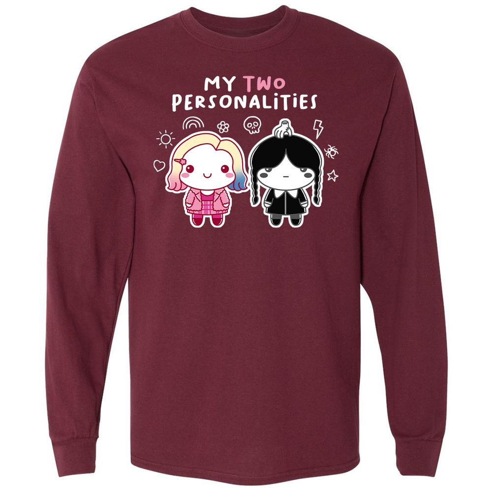 Long Sleeve T-Shirt - 29EUG62E - Maroon - 11