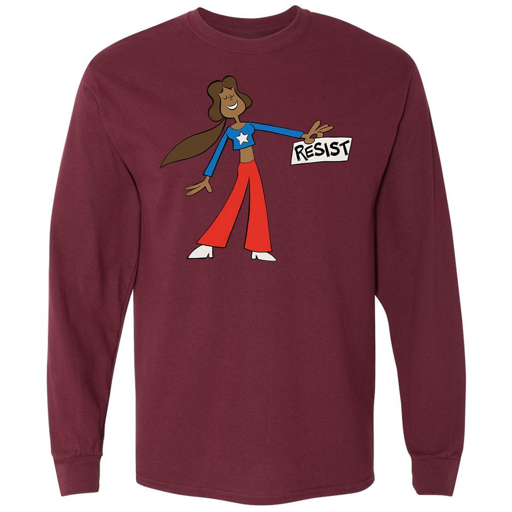 Long Sleeve T-Shirt - 13SBV7MQ - Maroon - 11