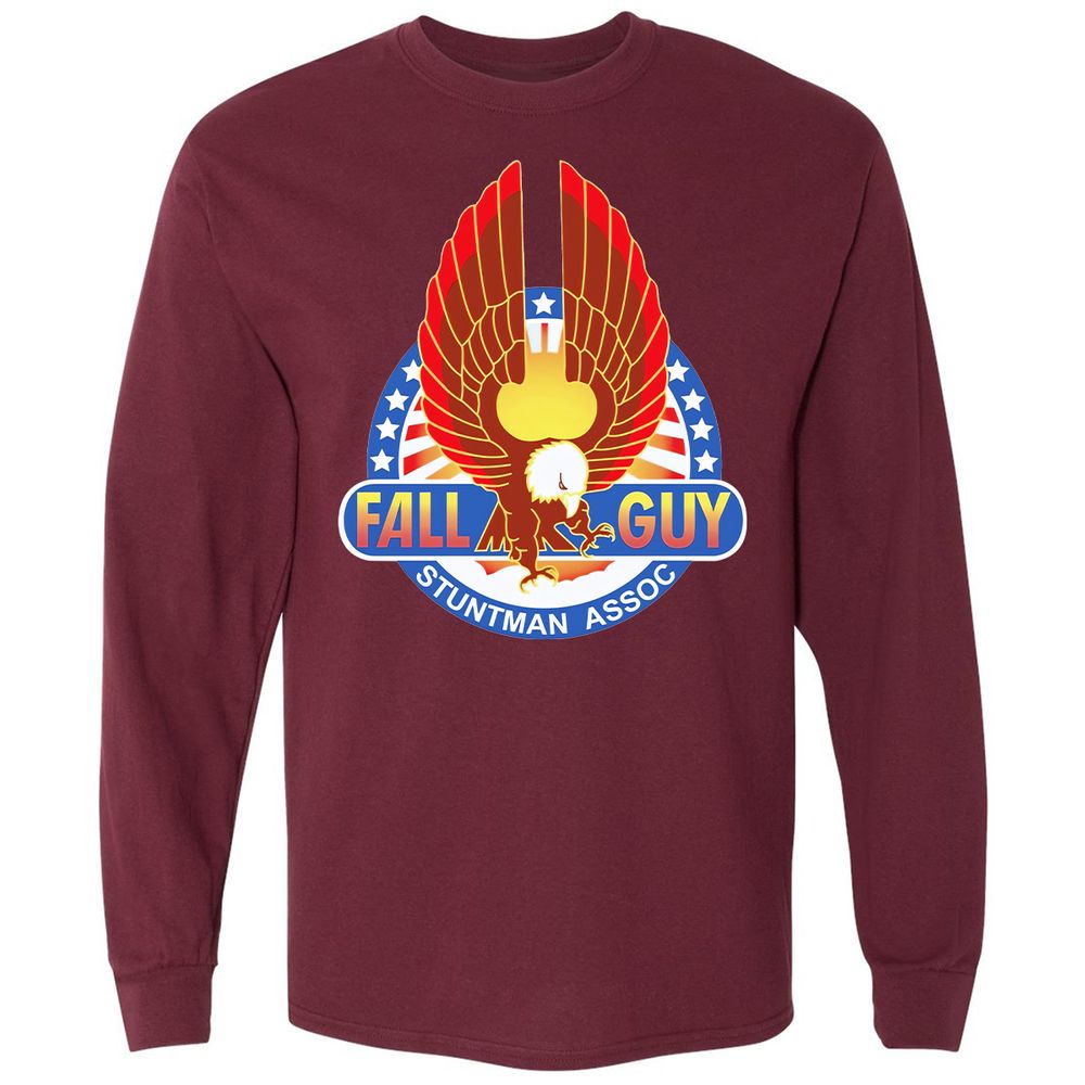 Long Sleeve T-Shirt - TVL3GPZ5 - Maroon - 11