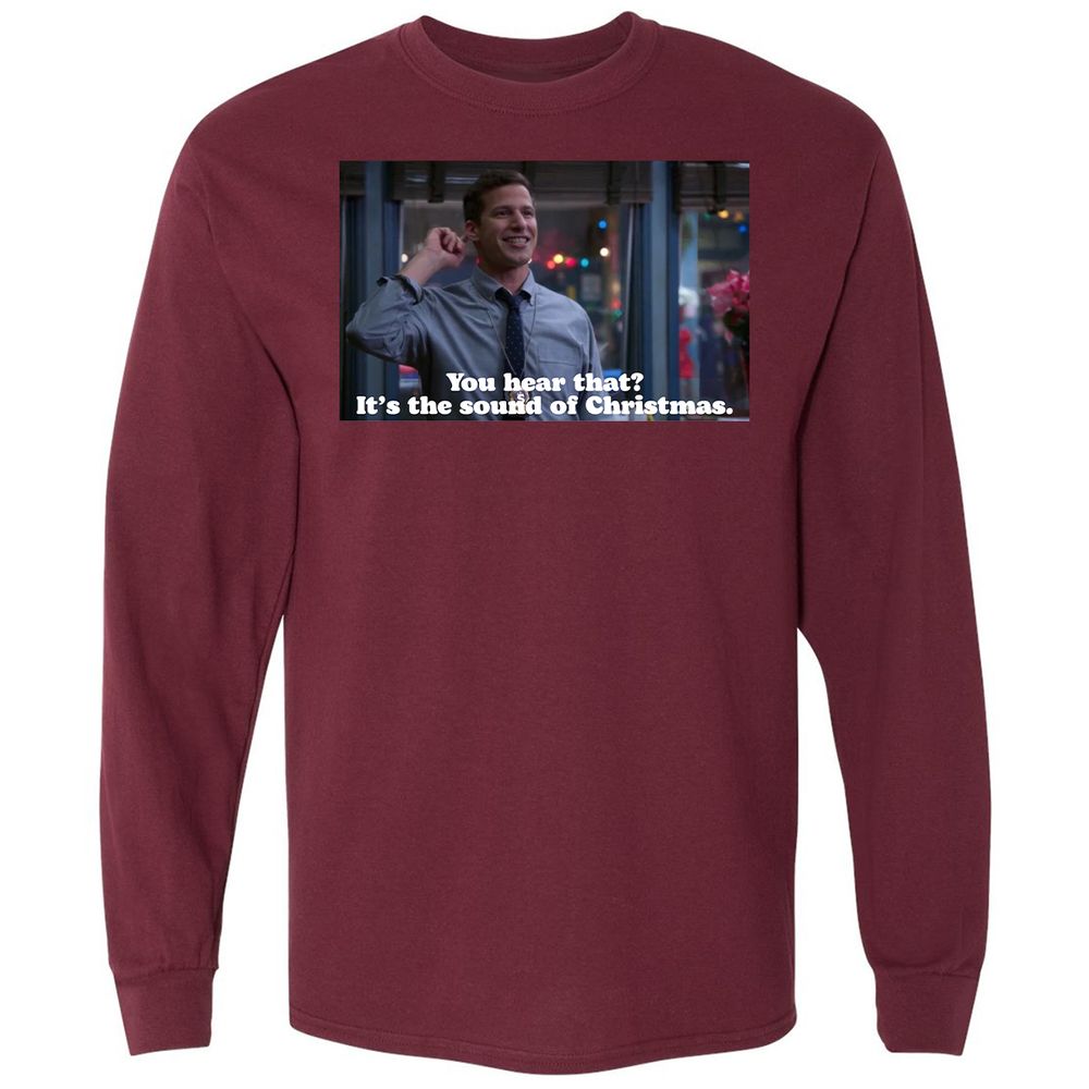 Long Sleeve T-Shirt - 46Q4C8BW - Maroon - 11