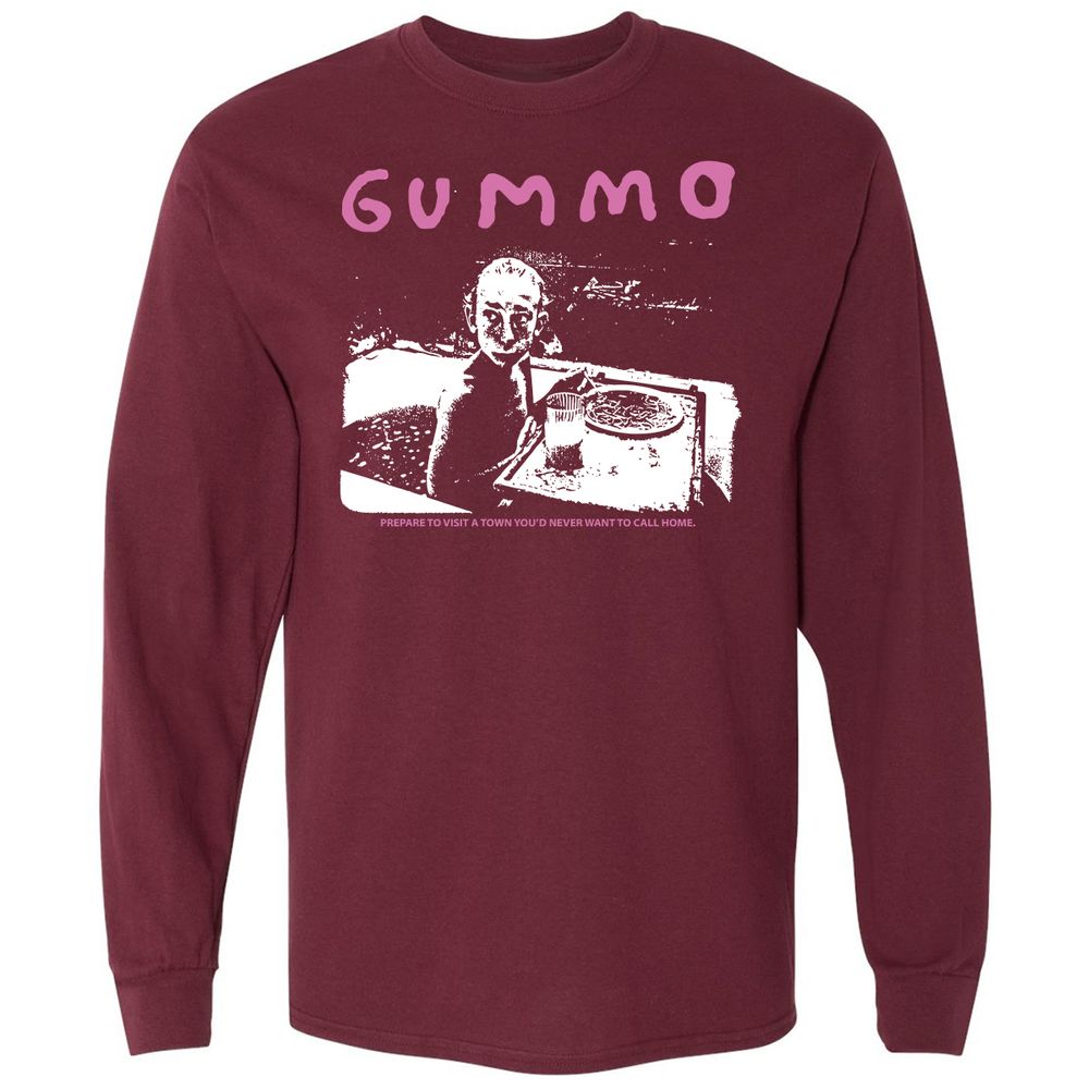 Long Sleeve T-Shirt - 856F7CHC - Maroon - 11