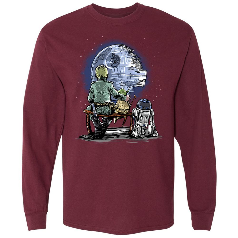 Long Sleeve T-Shirt - AFFQE8GR - Maroon - 11