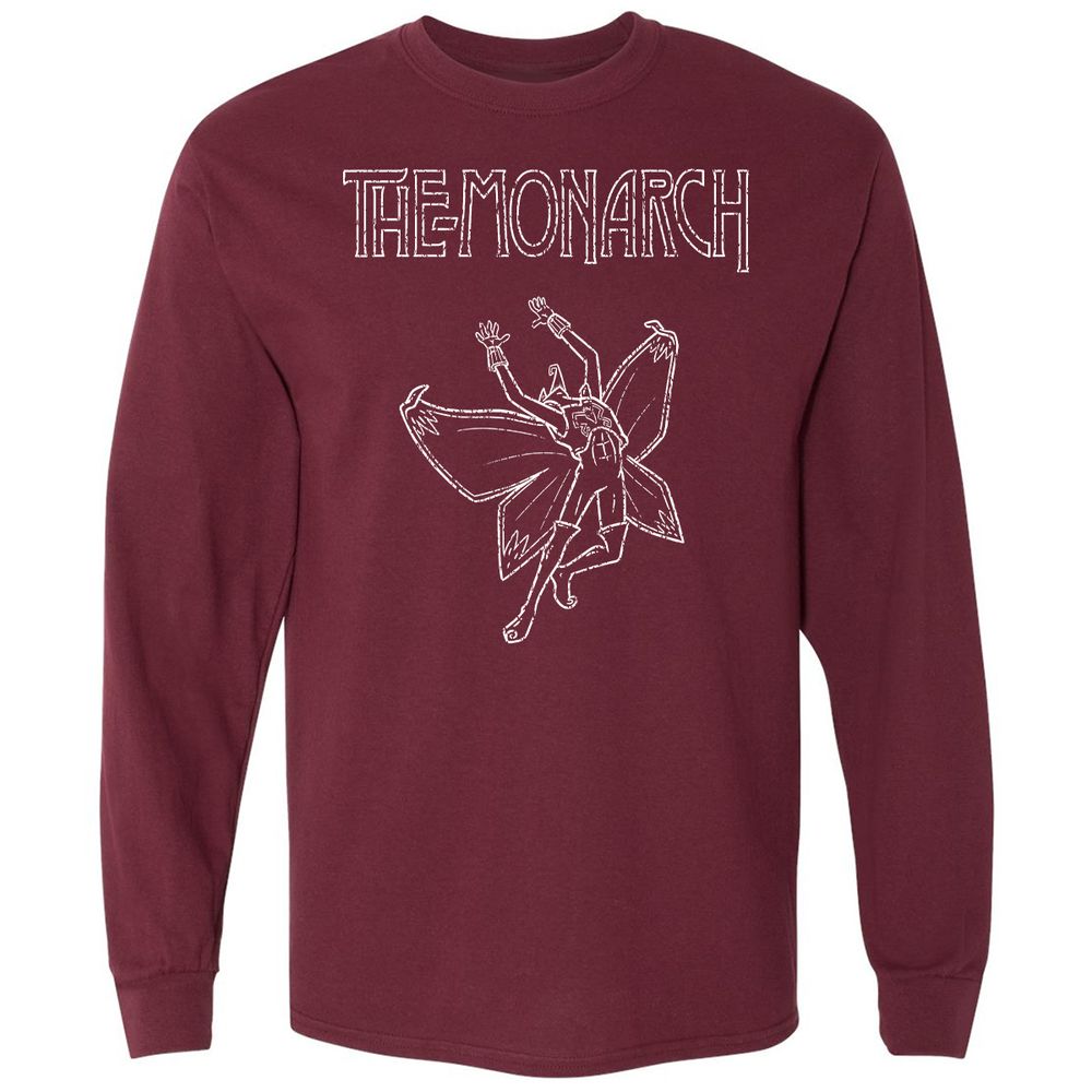 Long Sleeve T-Shirt - Z757QV61 - Maroon - 11