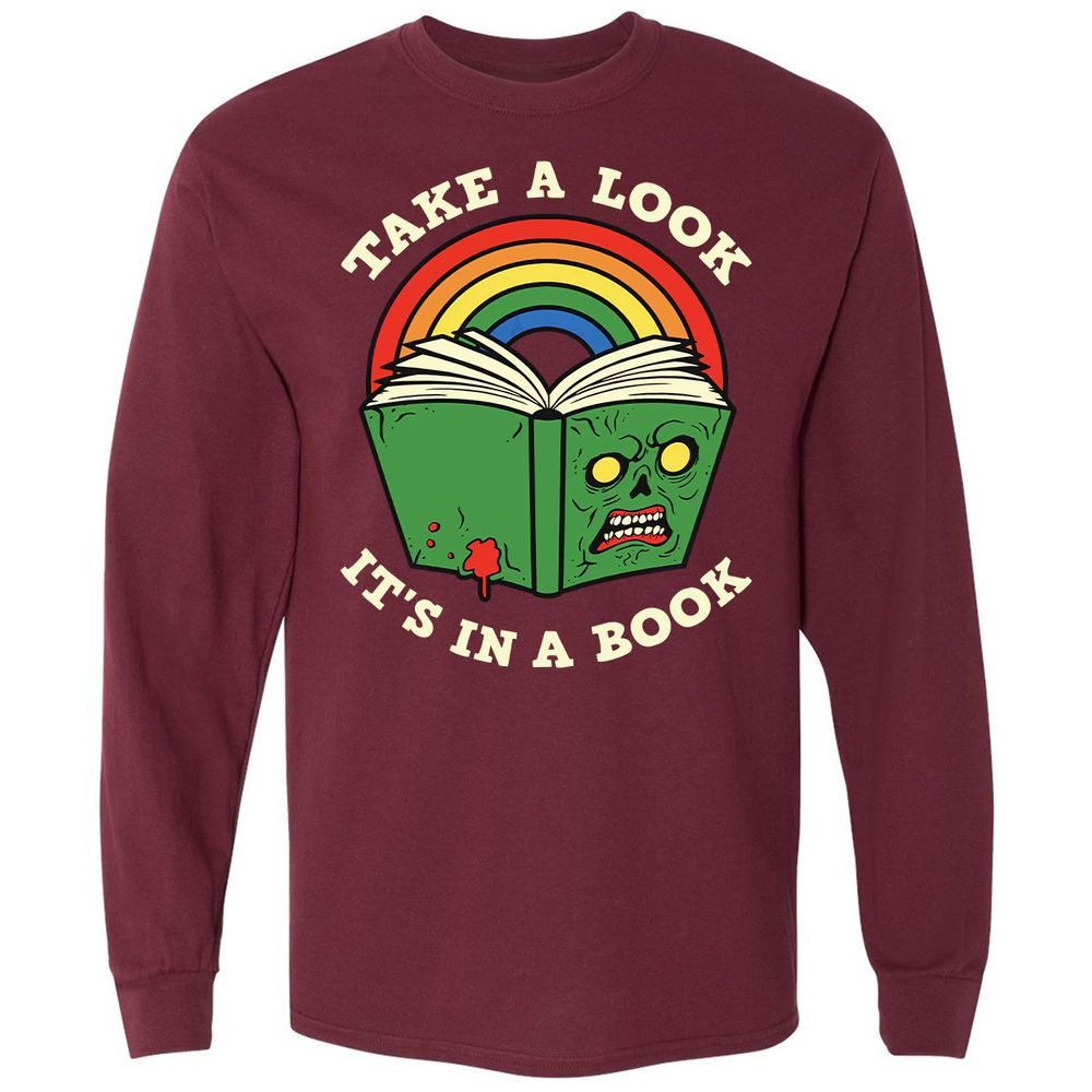 Long Sleeve T-Shirt - J2AMTD2K - Maroon - 11